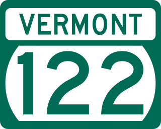 <span class="mw-page-title-main">Vermont Route 122</span> State highway in Vermont, US