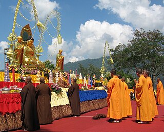 Vesak Buddhist festival marking the birth of the Buddha