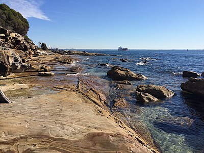 View across Botany Bay from Inscription Point