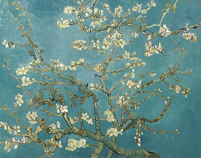 Almond Blossoms, 1890 painting by Vincent van Gogh.