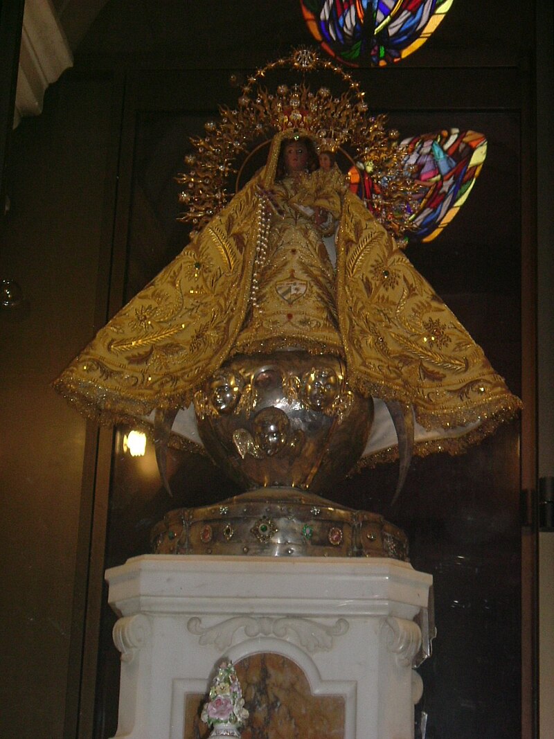 Cirio Bautismo Virgen Cobre