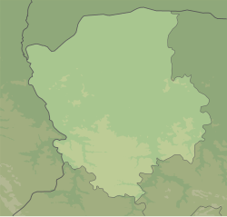 Volyn province physical map.svg