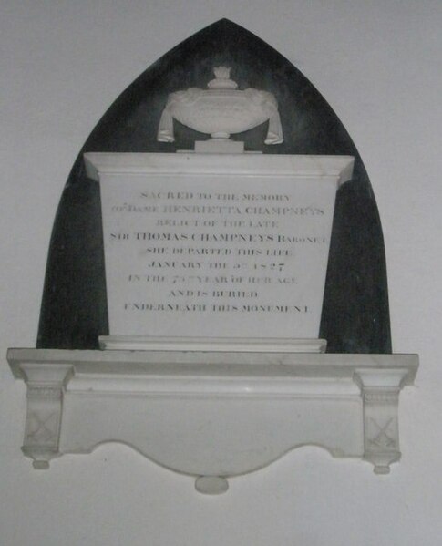 File:Wall plaque within the nave at St Peter and St Paul, Exton - geograph.org.uk - 1115818.jpg