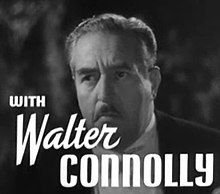 Walter Connolly en un trailer de Libeled Lady (1936).