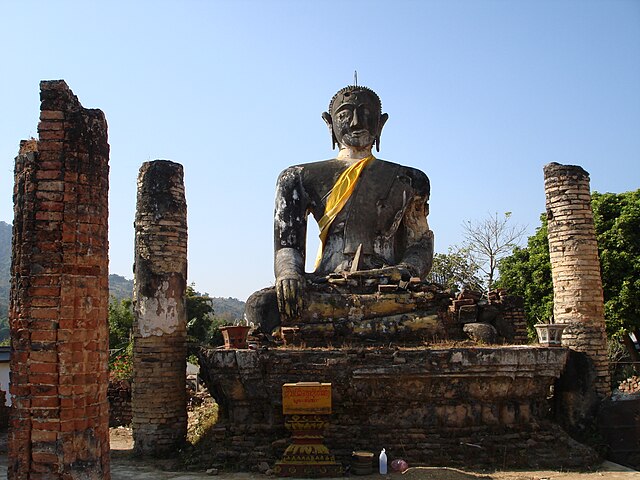 Ruins of Wat Phia Wat, Khoune District