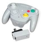 Grey WaveBird for GameCube.