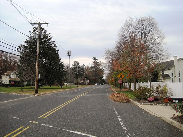 The Wayside residential neighborhood. Located on the border of Ocean and Tinton Falls.