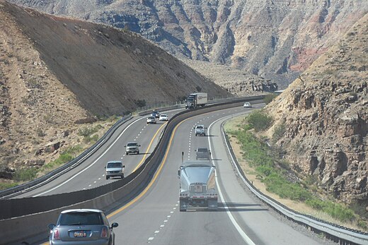 Een snelweg naar Las Vegas