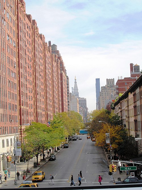 West 23rd Street from the High Line (2014)