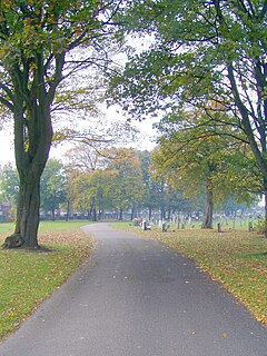 <span class="mw-page-title-main">West Derby Cemetery</span> Cemetery in Liverpool, England