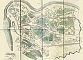 English: Map of Vienna, Landstraße, ca. 1820 Deutsch: Karte von Wien, Landsrtraße, ca. 1820 (Plan im Besitz von Alfred Schiemer)