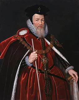 William Cecil, 1st Baron Burghley English statesman and chief adviser to Queen Elizabeth I (1520-1598)