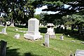 12 Mile Grove Cemetary located north of Seward, Illinois, USA and just south of US 20. It was founded in 1838.