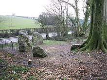 The circle during clearances, 2007 Winterbourne Abbas Nine Stones - geograph.org.uk - 862715.jpg