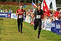 Daniel Hubmann and Chris Forne at World Orienteering Championships 2010 in Trondheim, Norway