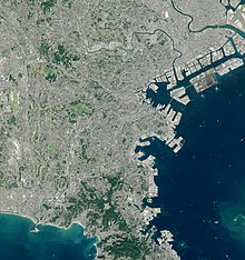 Sentinel-2 image of Yokohama (2020)