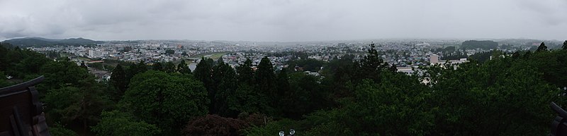 File:Yokote Town (横手市街を一望) - panoramio.jpg