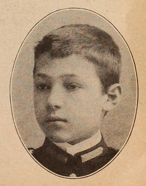 Valentino as a boy