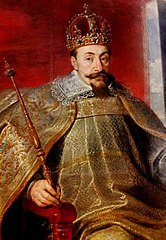 Sigismund III from the House of Vasa, was monarch of Poland, Lithuania, Sweden and Finland.