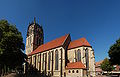 English: Panorama image of the Überwasserkirche in Münster