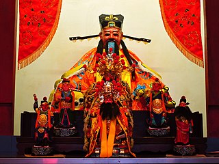 <span class="mw-page-title-main">City God (China)</span> Chinese tutelary deities of cities, towns, and villages