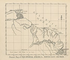 10 z „Dobrodružství uprostřed rovníkových lesů a řek Jižní Ameriky; také v Západní Indii a divočině Floridy. K tomu se přidává „Jamaica Revisited“. ... S mnoha ilustracemi a mapami (11211970113) .jpg