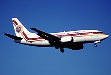 Die im Jahr 2002 verunglückte Boeing 737-500 SU-GBI der Egypt Air, Zürich 1998