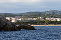 Català: Platja de Sant Feliu de Guíxols) This is a a photo of a beach in Catalonia, Spain, with id: PL-CT-17003-266