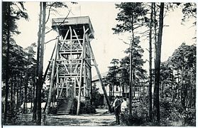 Der ehemalige Aussichtsturm, 1914