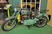 A BSA C10L at Wirral Transport Museum, Birkenhead 1956 BSA C10L motorbike, Wirral Transport Museum, Birkenhead (geograph 4533742).jpg