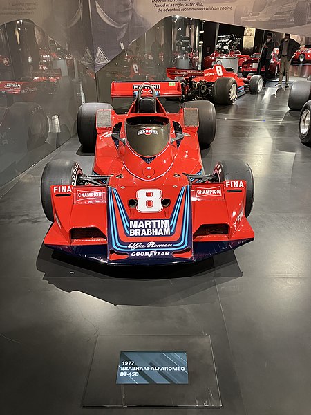 BT45B at the Alfa Romeo Museum