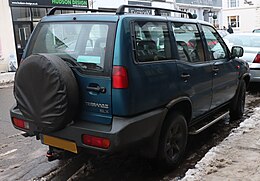 1994 Nissan Terrano II SLX 2.4 Spate.jpg