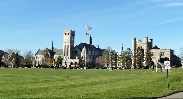 Shattuck Historic District from the southeast