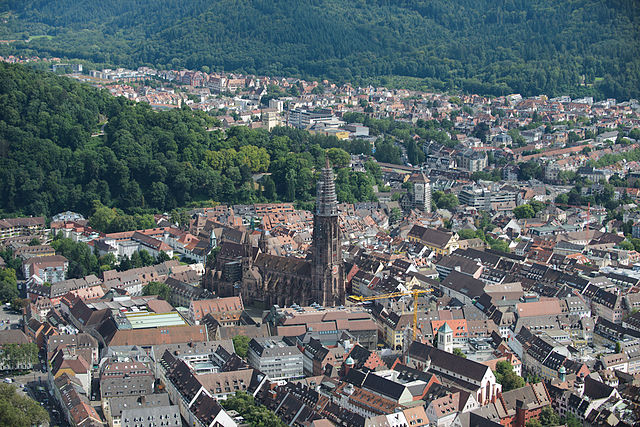 Freiburg with the Freiburg Minster