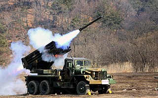 <span class="mw-page-title-main">K136 Kooryong</span> South Korean multiple rocket launcher