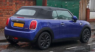 2018 Mini Cooper Convertible facelift 1.5 Rear