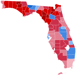 2018 US House of Representatives Elections in Florida by county.svg