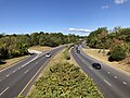 File:2019-09-24 10 15 54 View west along Maryland State Route 665 (Aris T. Allen Boulevard) from the overpass for Maryland State Route 2 (Solomons Island Road) in Parole, Anne Arundel County, Maryland.jpg