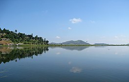 View of Loktak Lake and Phumdis