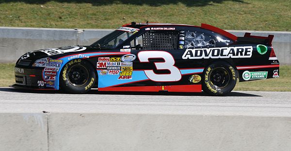 Dillon's 2012 Nationwide Series car at Road America