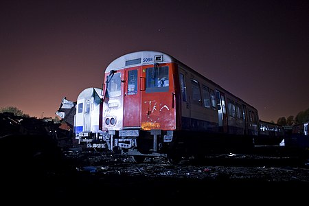 A stock waiting to be scrapped