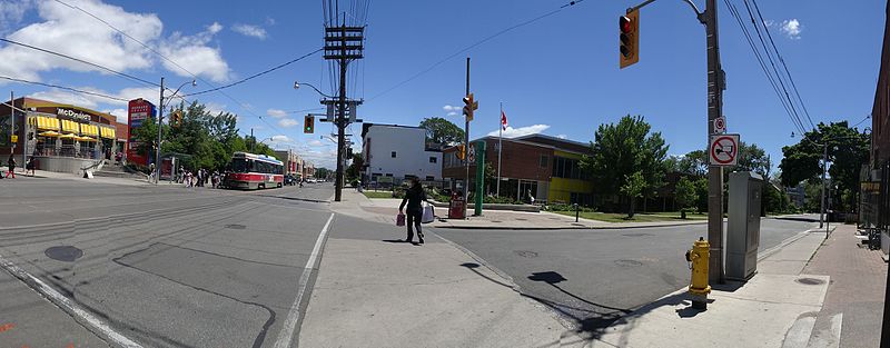 File:A 'before' picture of a possible site of a station on the DRL route, Pape and Gerrard, 2016 06 12 (1) (27600045176).jpg