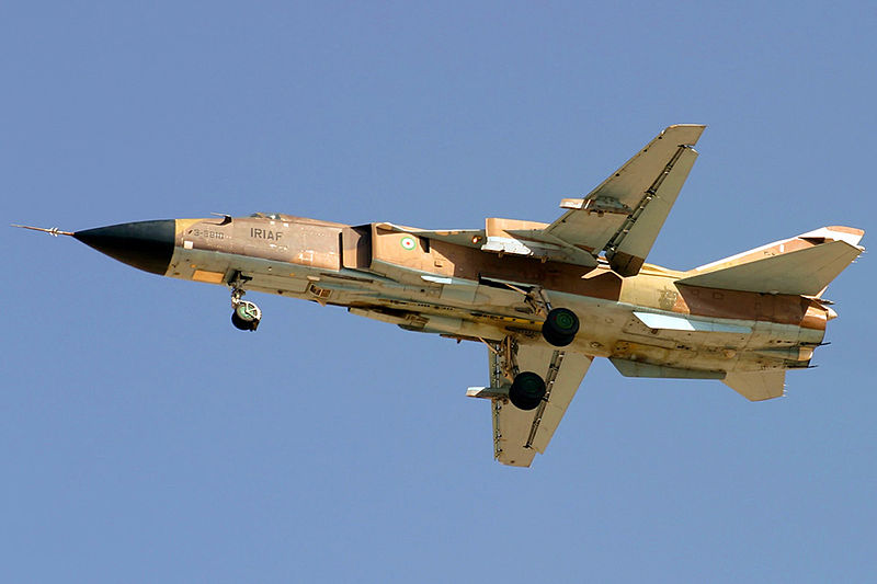 File:A Sukhoi Su-24MK of IRIAF flighting over Shiraz.jpg