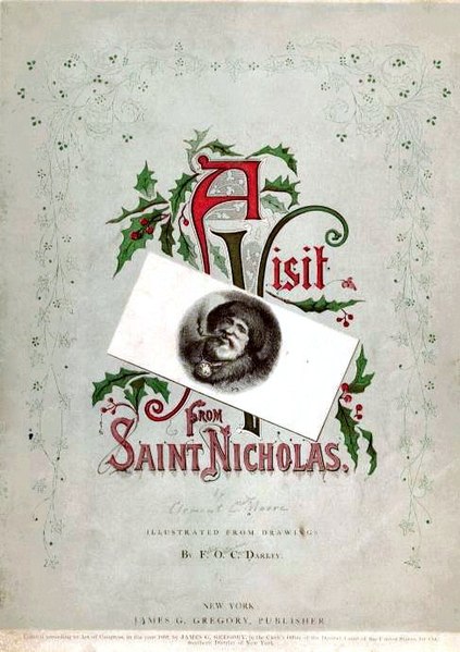 File:A Visit From Saint Nicholas - Book cover - Project Gutenberg eText 17382.jpg