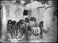 A group of eleven Hopi children at Mishongnovi (Mashongnavi), Arizona, ca.1898 (CHS-4606).jpg