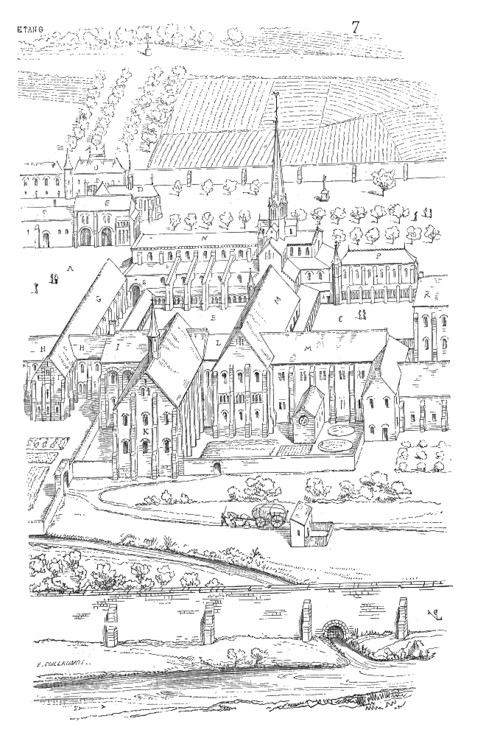 Аббатство Сито в XVI веке