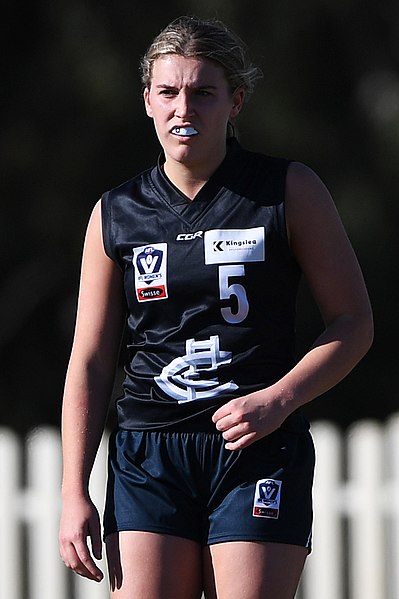 Abbie McKay, the daughter of Andrew McKay, was the first player to be selected under the father–daughter rule