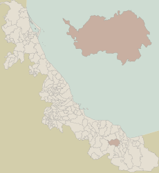 Acayucan - Carte