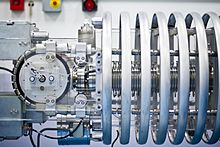 The 2.5 MeV Pelletron accelerator SIRIUS at the Ecole polytechnique Accelerateur SIRIUS Ecole polytechnique.jpg