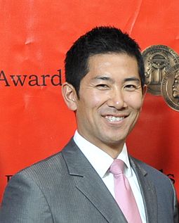 Adam Yamaguchi at the 69th Annual Peabody Awards Adam Yamaguchi (8280917913) (cropped).jpg